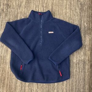 Vineyard Vines Deep Blue Fleece Pullover